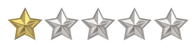 1of5stars 1of5stars